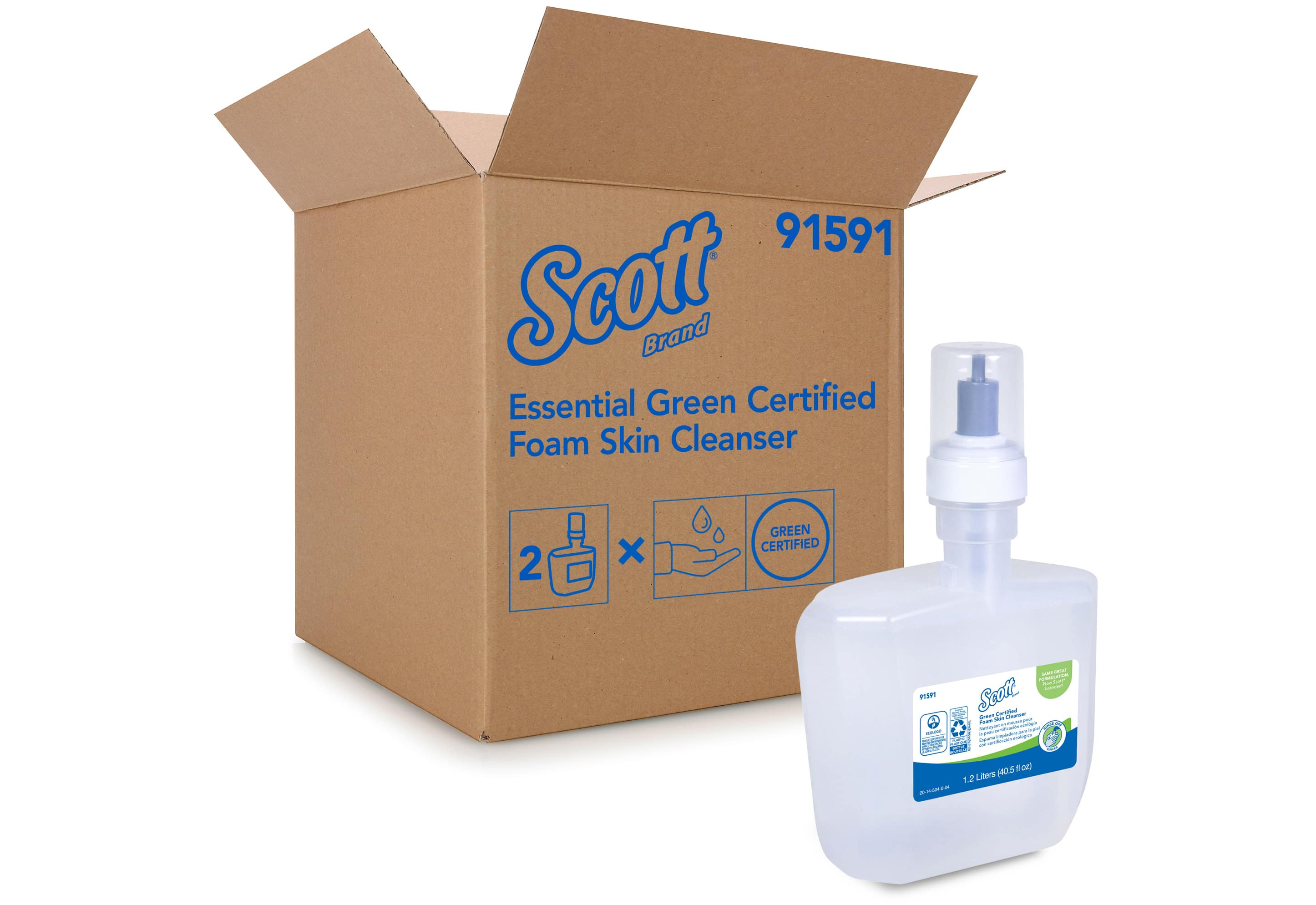 SCOTT® Luxury Foam Fragrance &amp; Dye Free Skin Cleanser